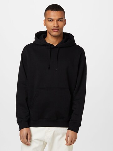 Sweat-shirt WEEKDAY en noir : devant