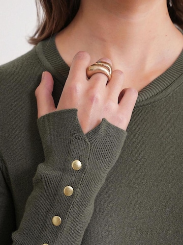Pullover di MixRay in verde