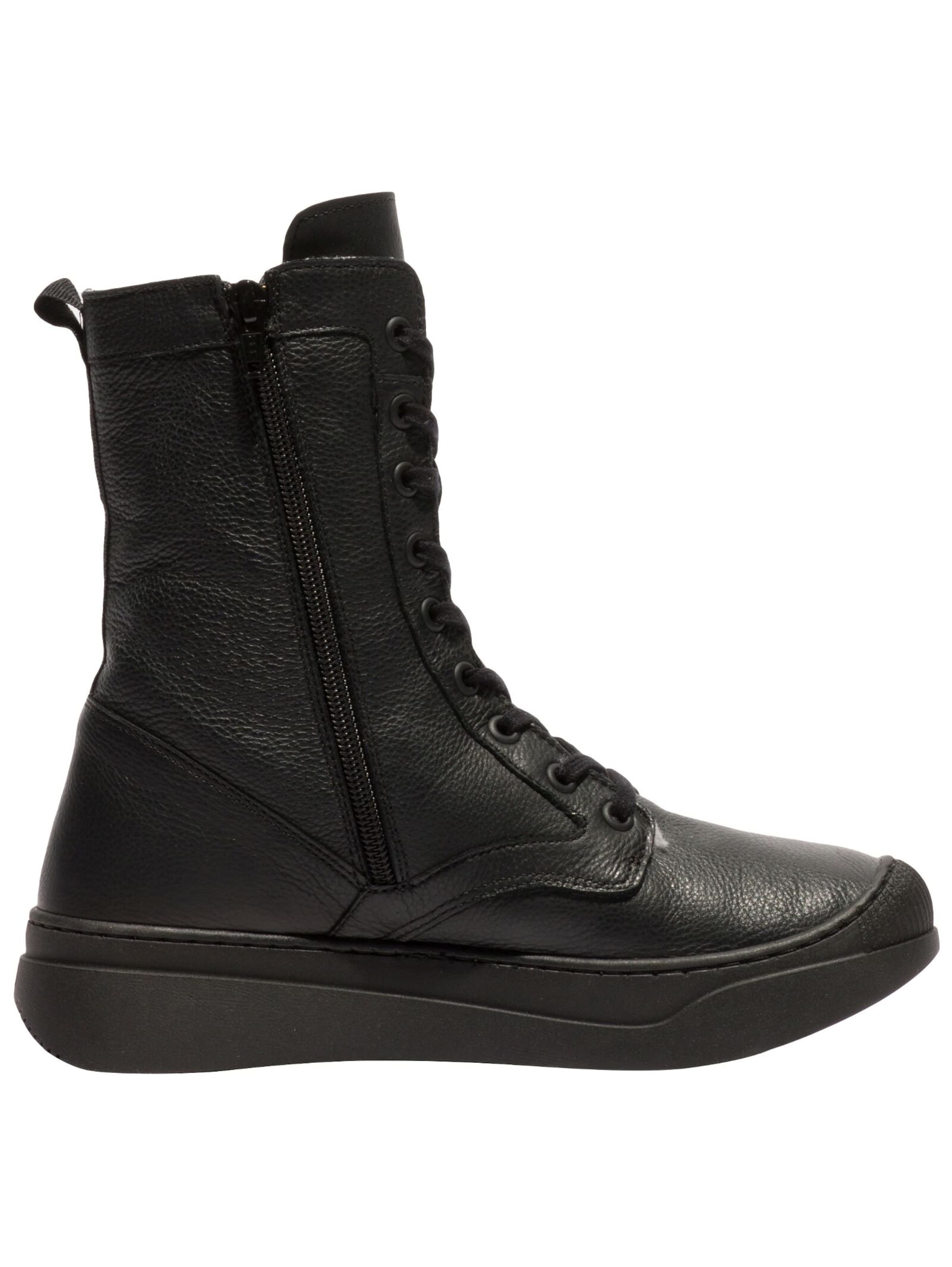 Bottines à lacets Softinos en noir