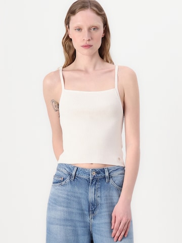 GUESS - Top de punto 'SAGE' en beige