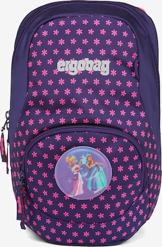 ergobag Backpack 'Ease' in Purple: front