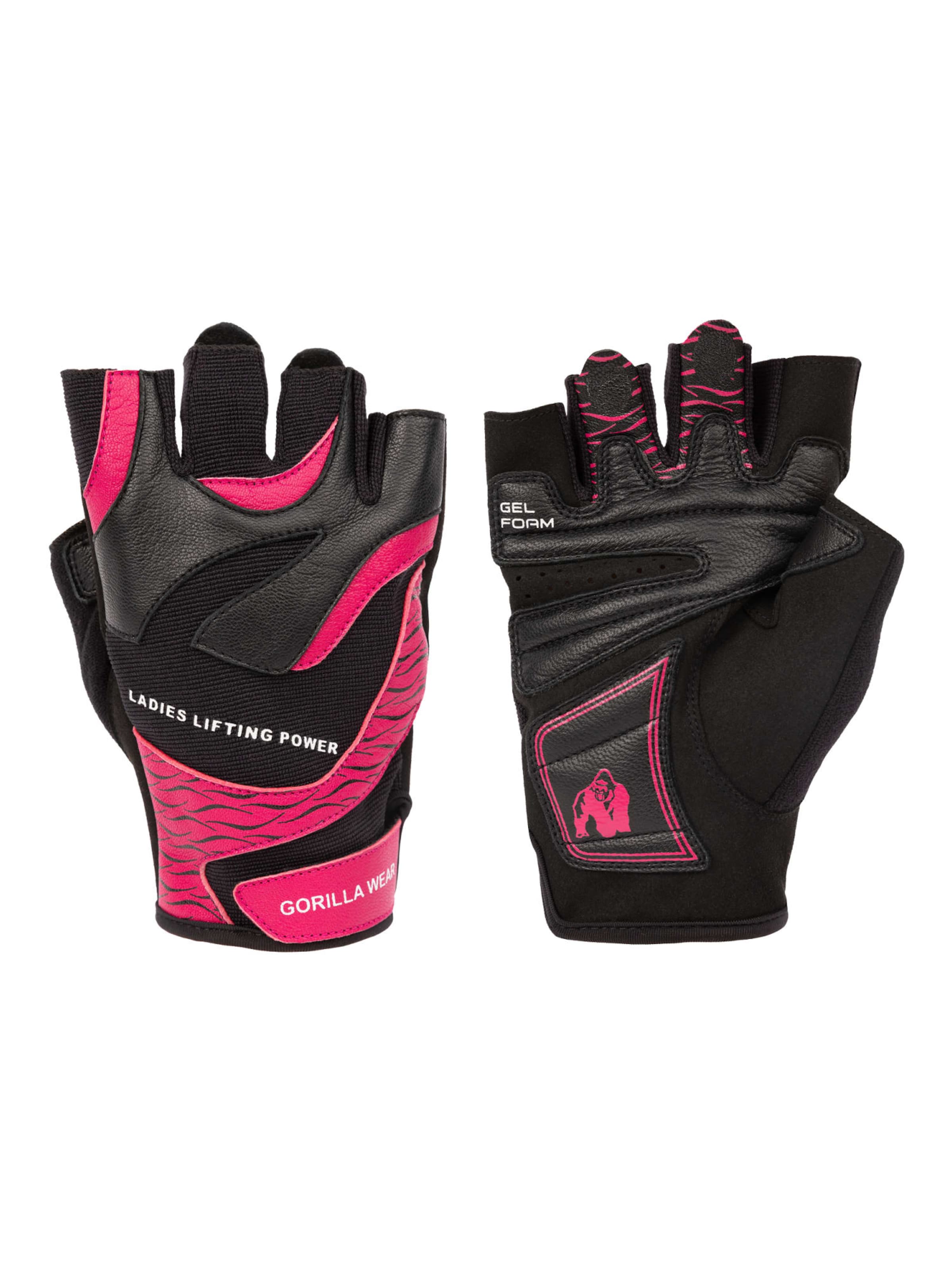 Gants de sport Gorilla Wear en noir : devant