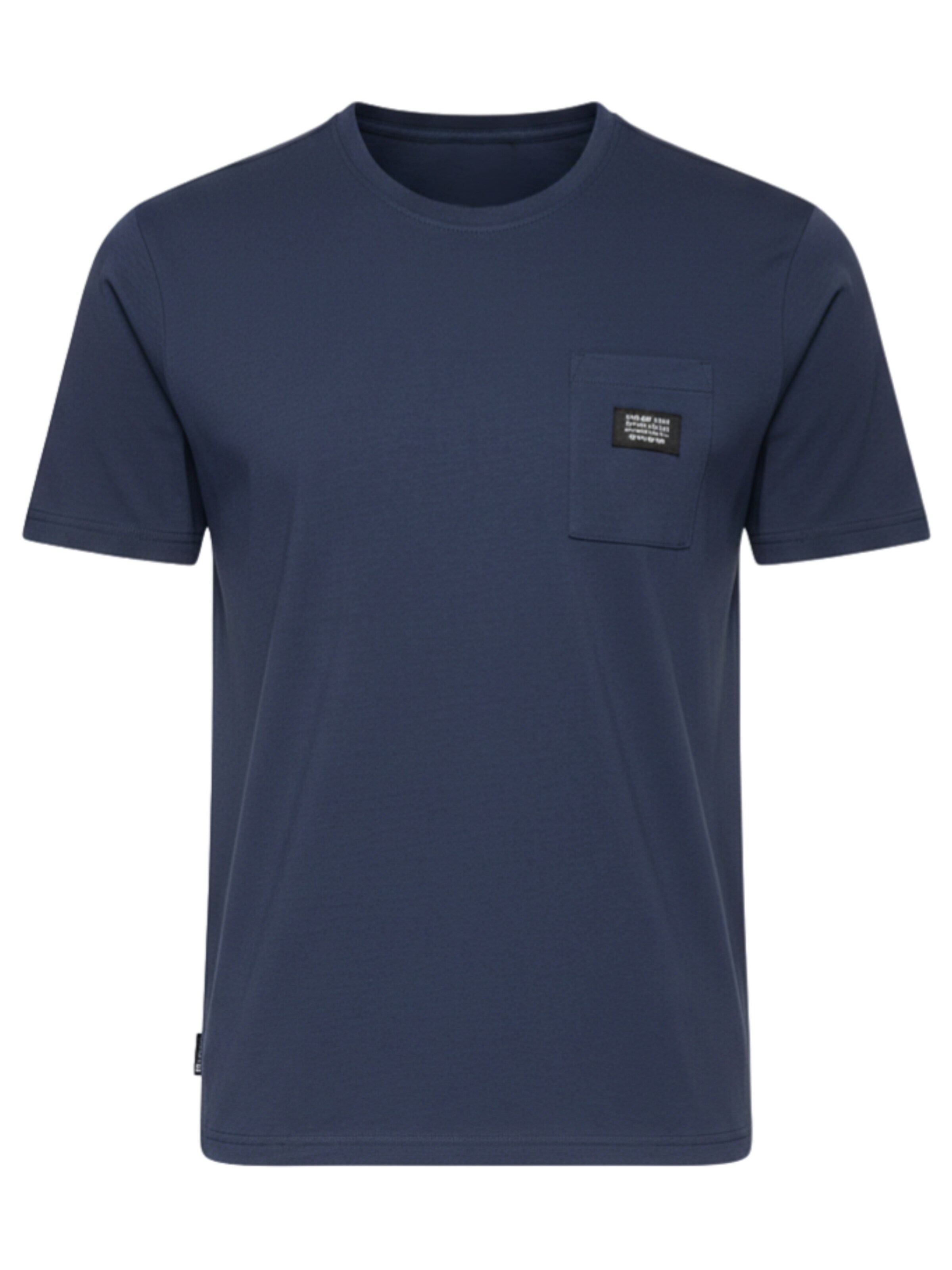 Ombre Shirt in Blauw: voorkant