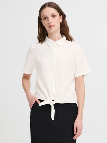 ICHI - Blusa ' IHLINNO ' en blanco