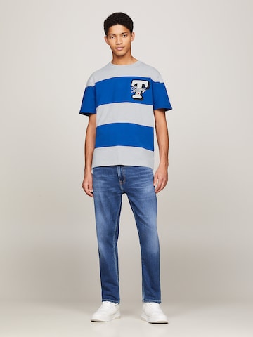T-Shirt 'Letterman' Tommy Jeans en bleu