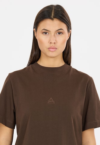 SOS Shirt 'Semeru' in Bruin