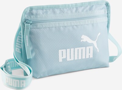 PUMA Sac à bandoulière 'Core Base' en bleu pastel / blanc, Vue avec produit