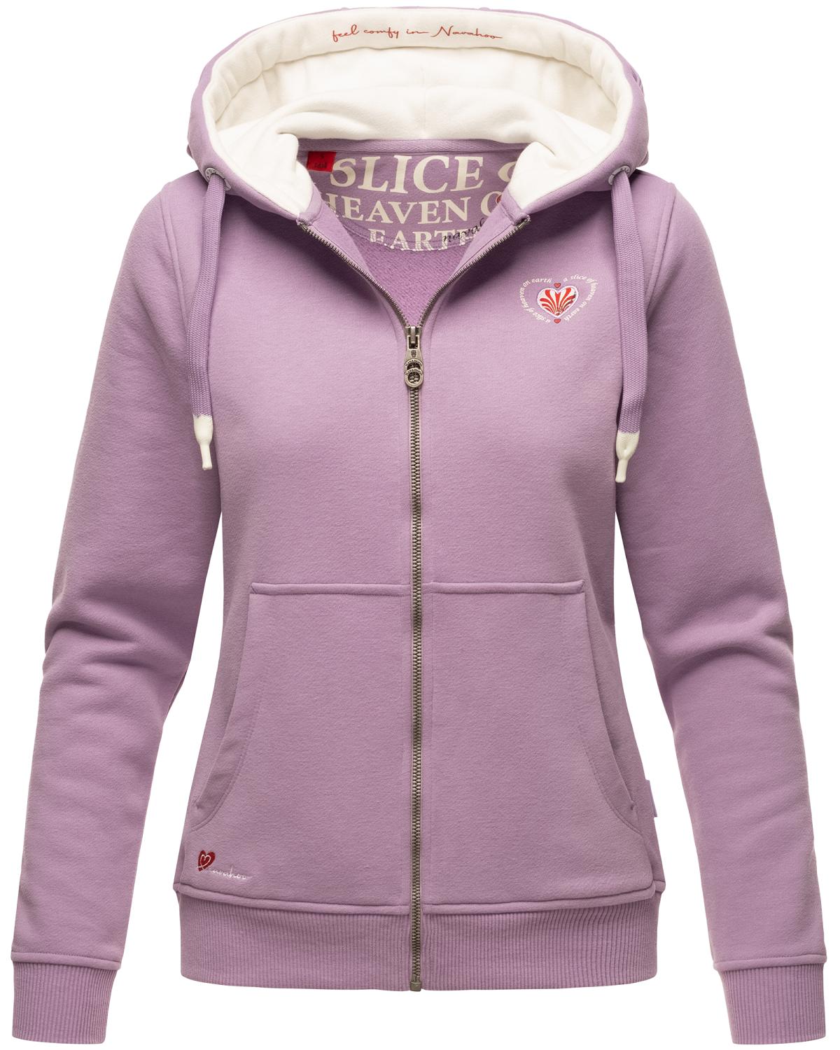 PROMO CrSUz NAVAHOO Giacca di felpa Lieblingstäubchen in Lilla PROMO CrSUz NAVAHOO Giacca di felpa Lieblingstäubchen in Lilla