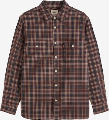 Chemise 'JACKSONWORKER' LEVI'S ® en marron : devant