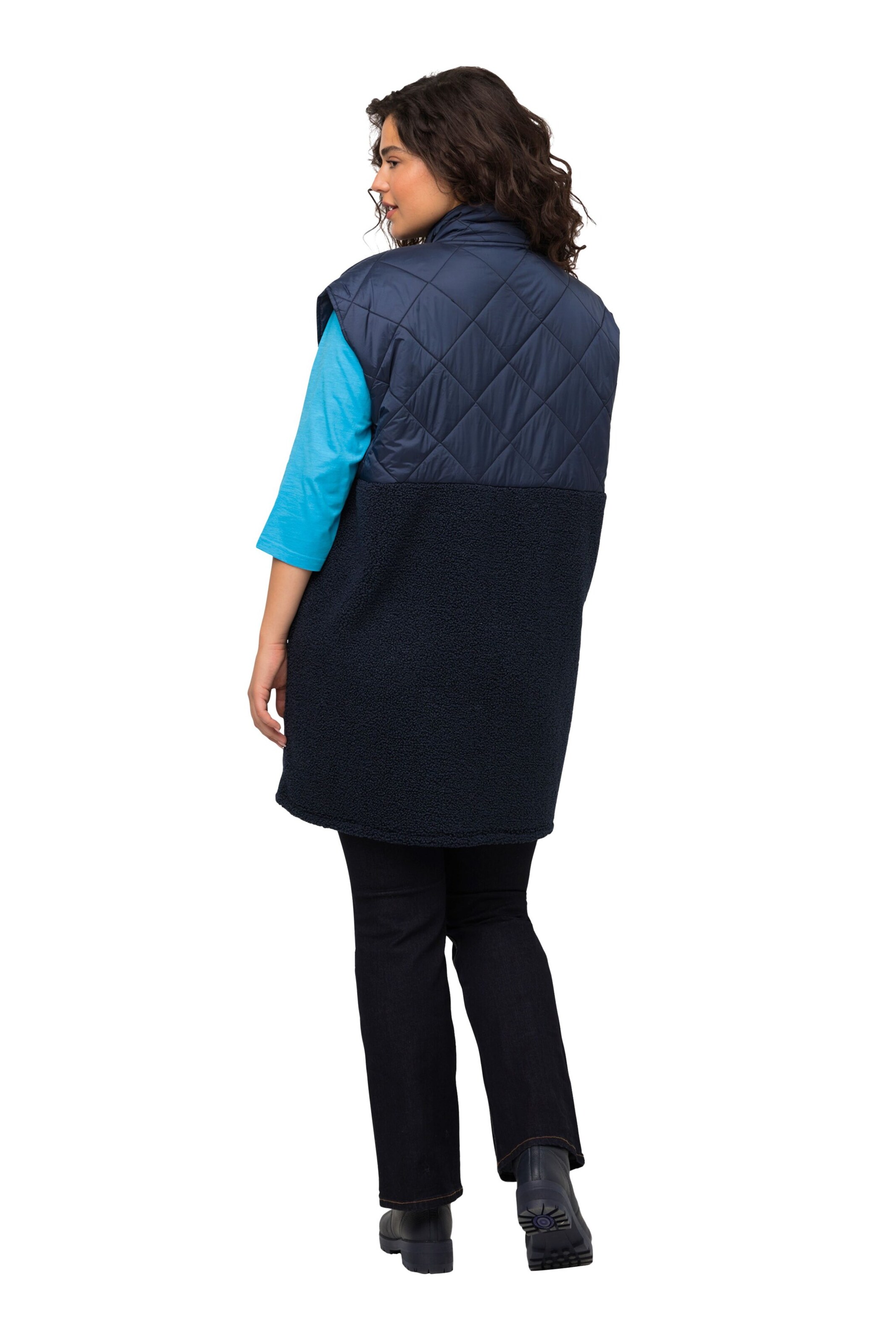 Ulla Popken Weste in Blau