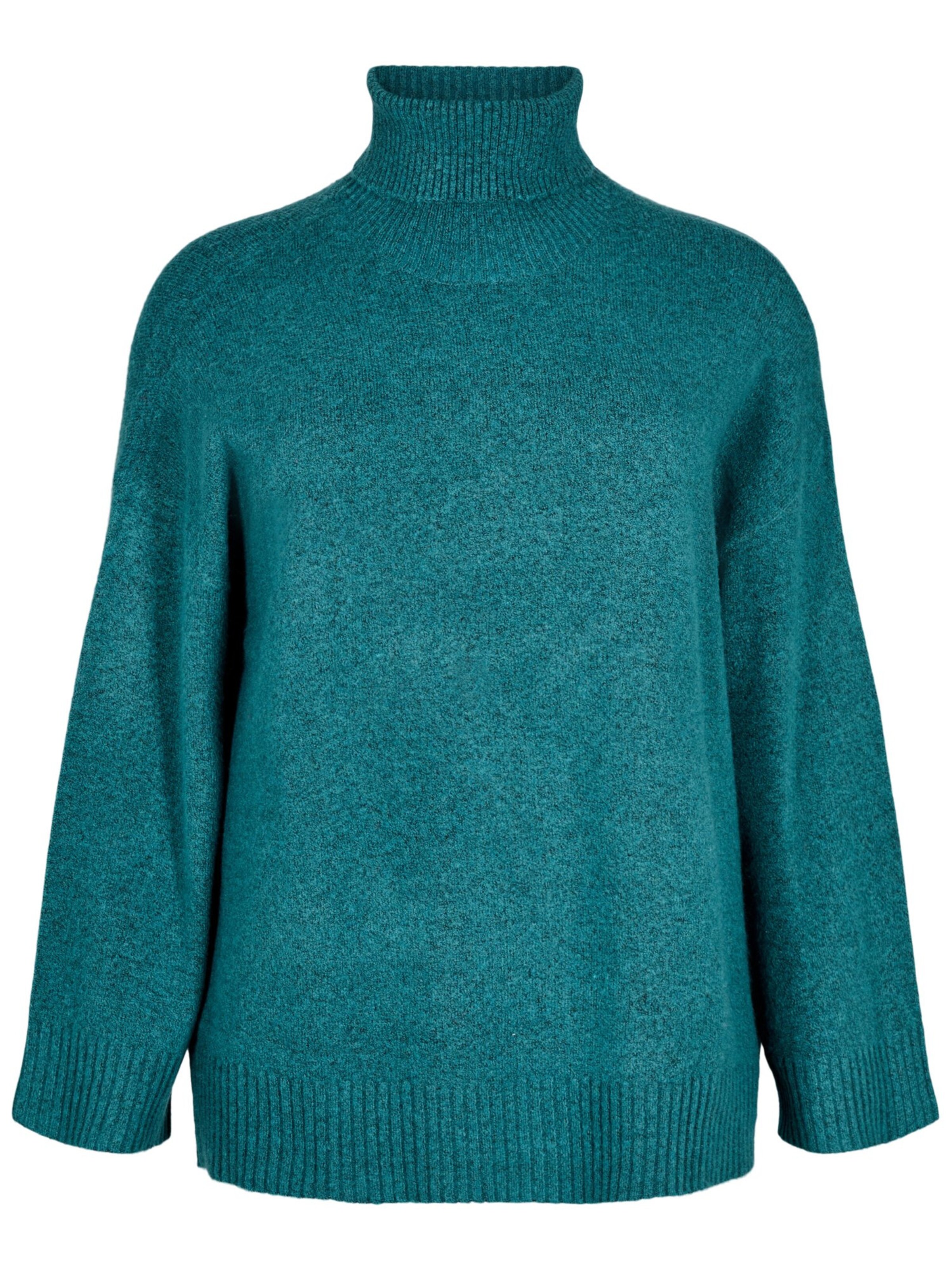 Pull-over 'Cavista' Zizzi en vert : devant