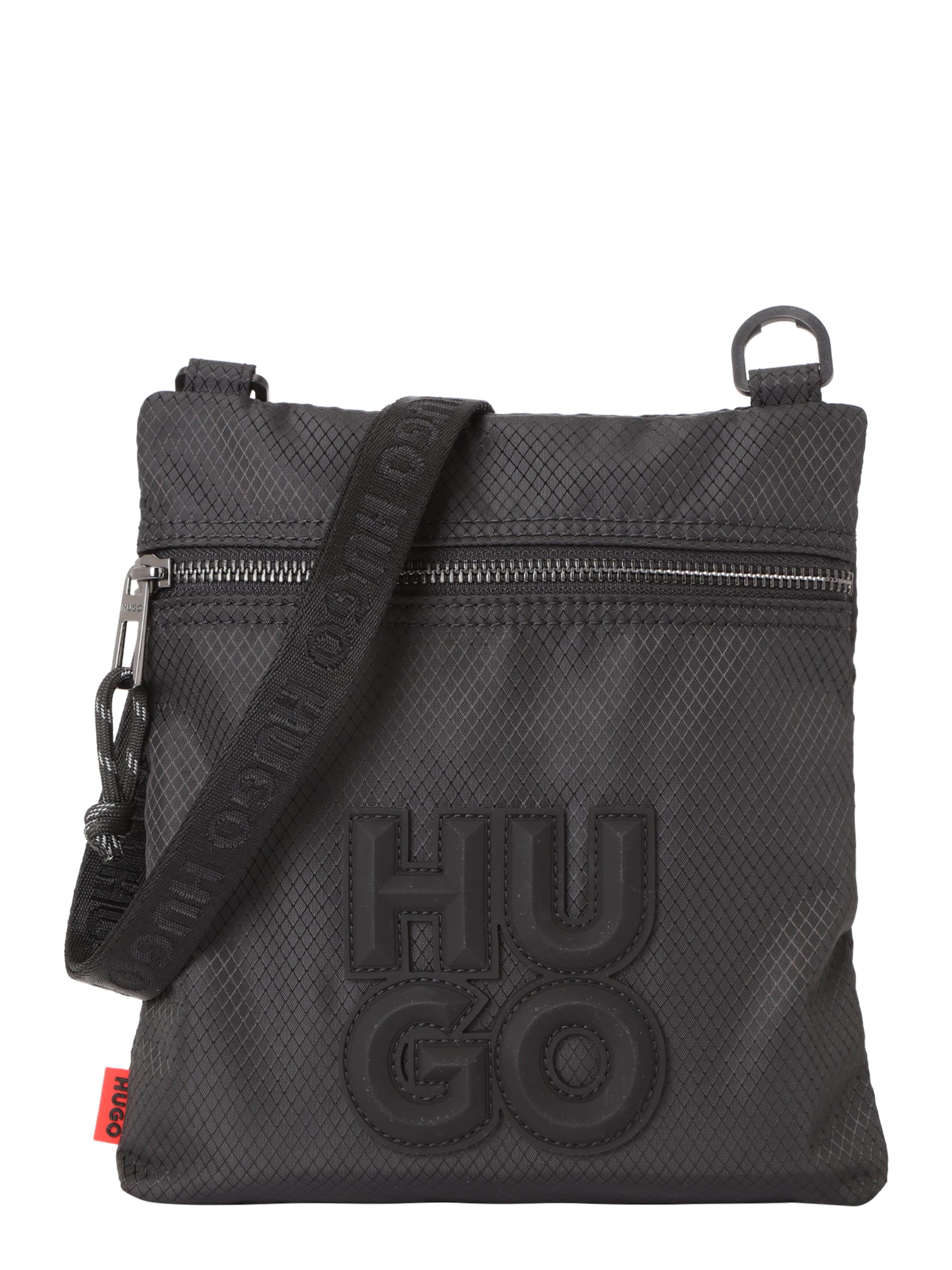 HUGOTorba preko ramena 'Malick' - crna boja: prednji dio