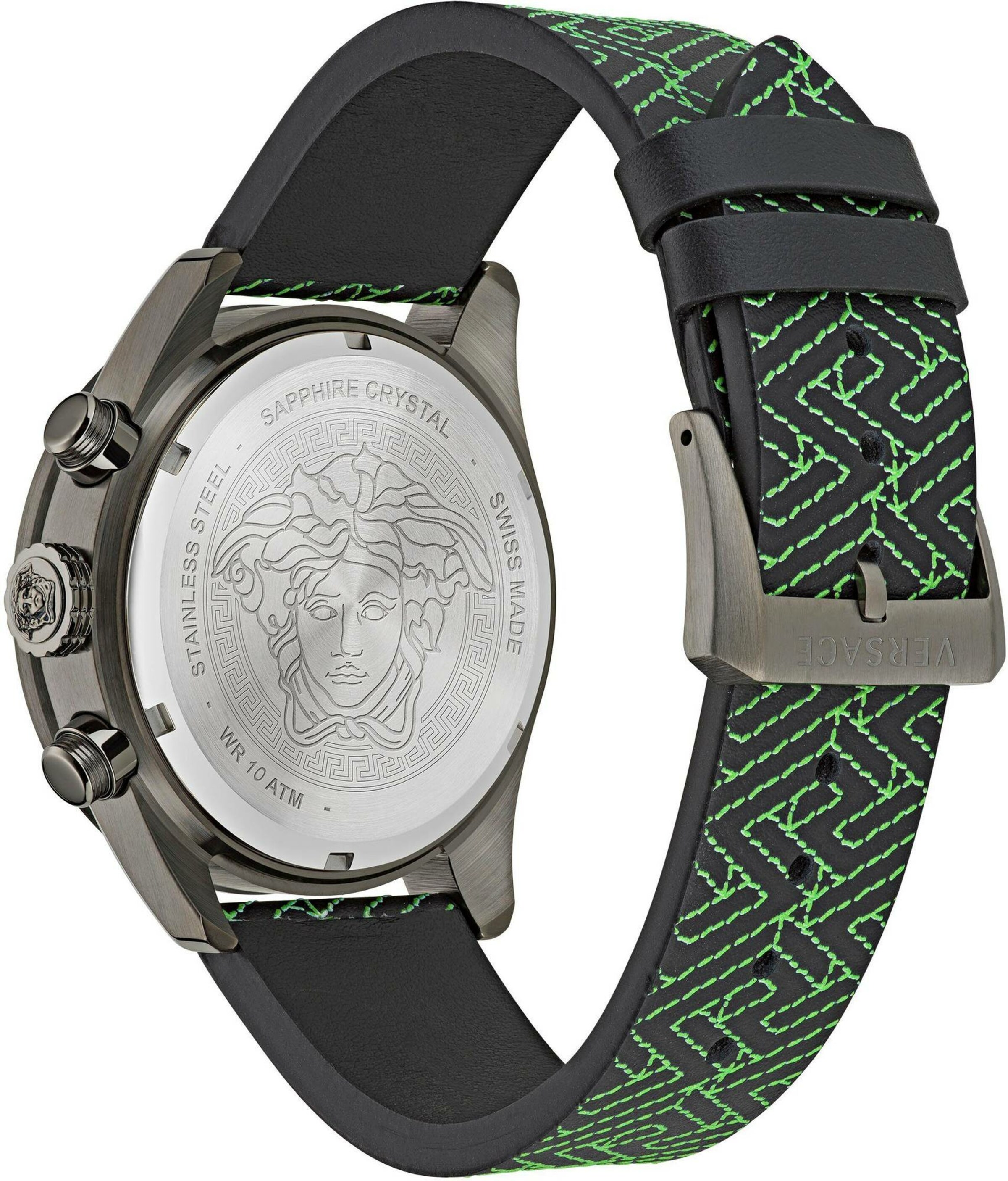 VERSACE Uhr in Schwarz