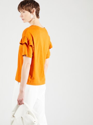 SELECTED FEMME T-Shirt 'RYLIE' in Orange