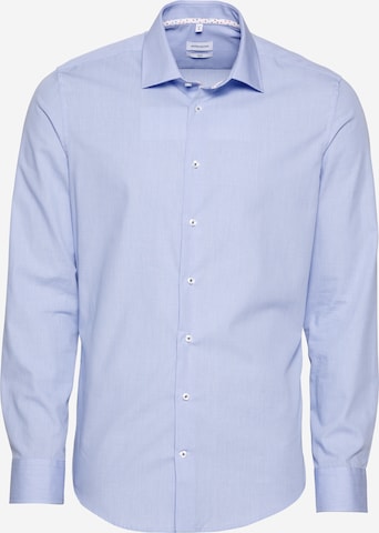 SEIDENSTICKER Slim fit Business shirt in Blue: front