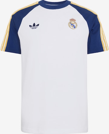 ADIDAS PERFORMANCE - Camisa funcionais 'REAL' em branco: frente