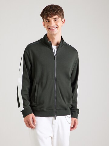 ARMANI EXCHANGE - Sudadera con cremallera en gris: frente