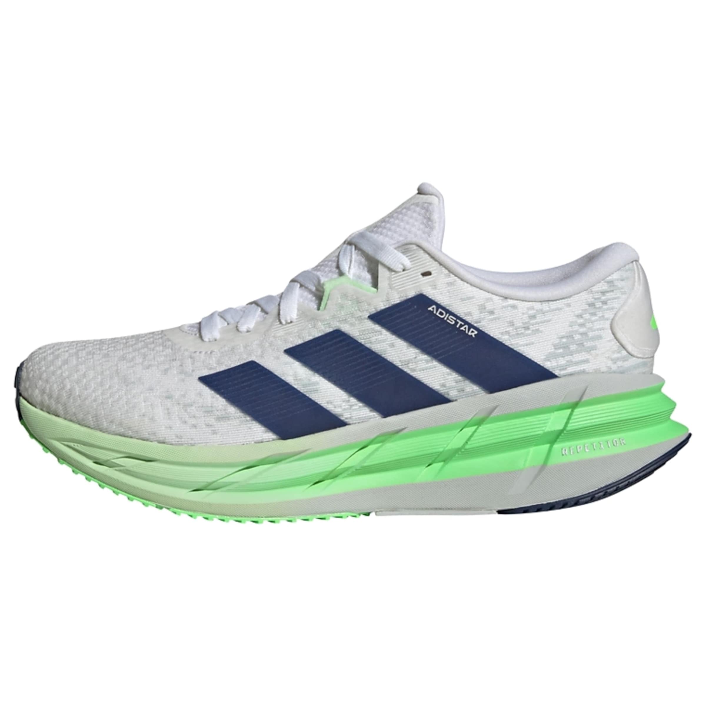 ADIDAS PERFORMANCE Running Shoes 'ADISTAR 4' in White: front