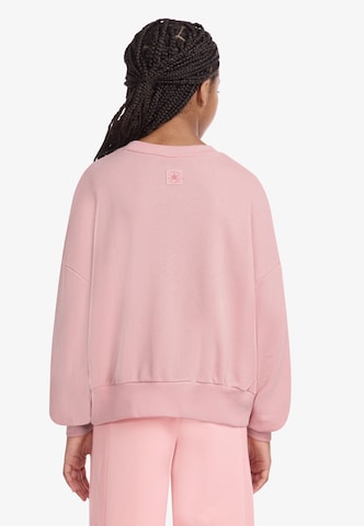 CONVERSE Sweatshirt in Roze