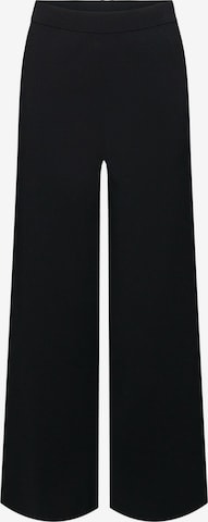ESPRIT Wide leg Pants in Black: front