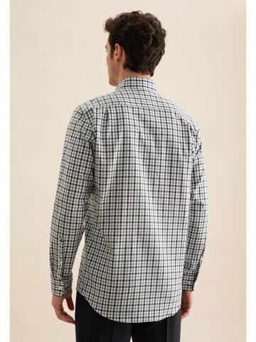 SEIDENSTICKER Regular fit Business shirt in Green