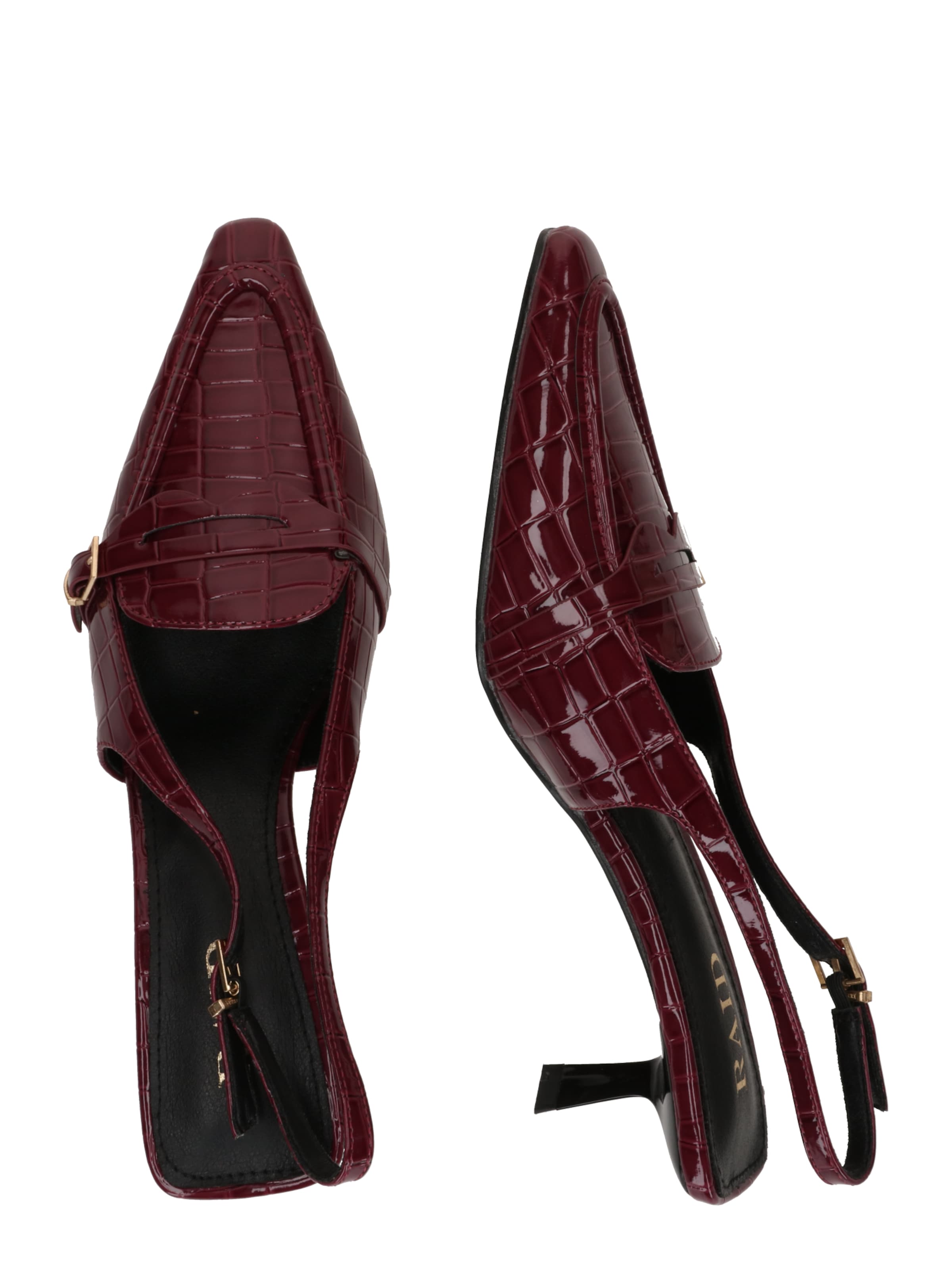 Escarpins 'ELOWEN' Raid en rouge