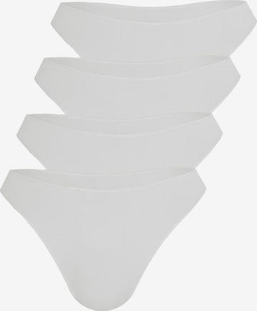 sassa String 'Classic Pants' in Weiß: Vorderseite