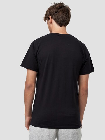Mikon Shirt 'Erdbeere' in Zwart