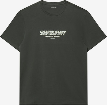 Calvin Klein Shirt in Grijs: voorkant