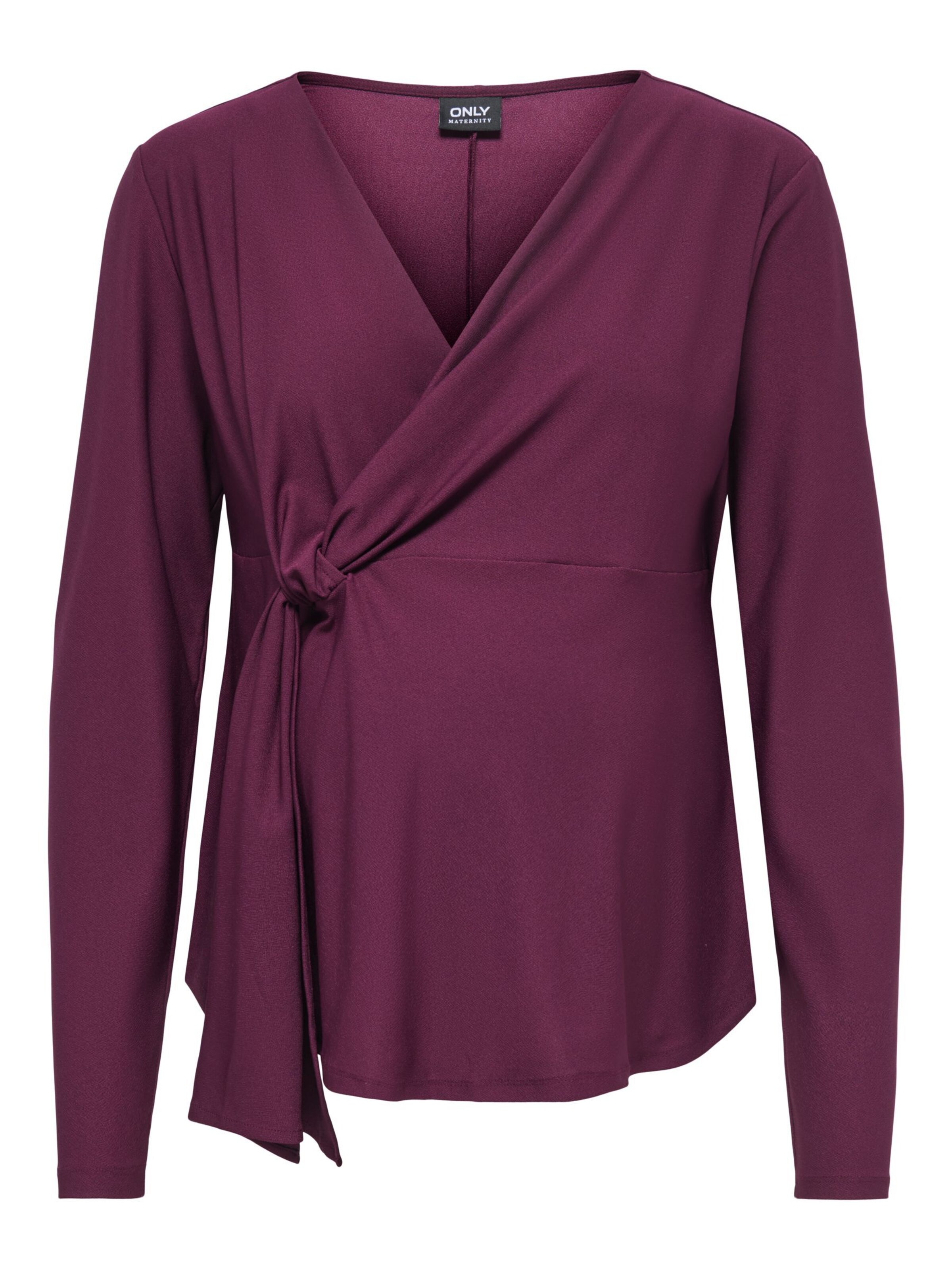 Only Maternity Shirt 'SILJA' in Red: front