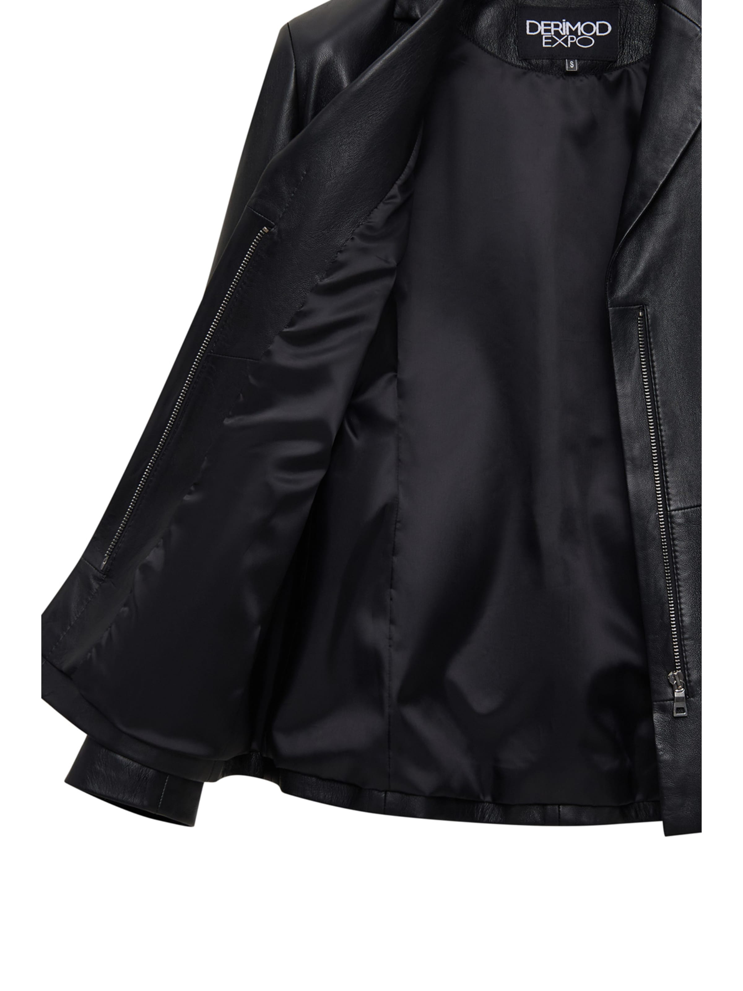 Derimod Between-Season Jacket 'Helen' in Black