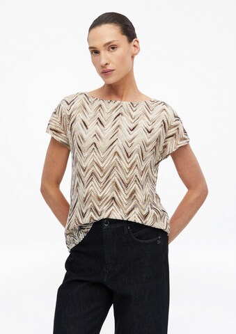 s.Oliver Shirt in Beige: voorkant