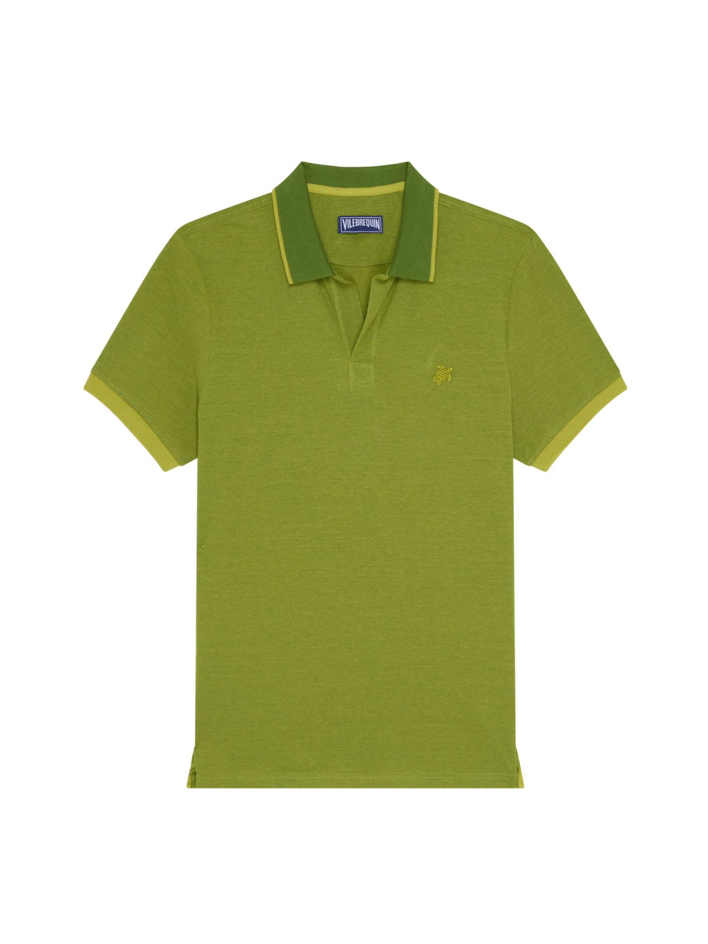 Vilebrequin - Camiseta en verde: frente