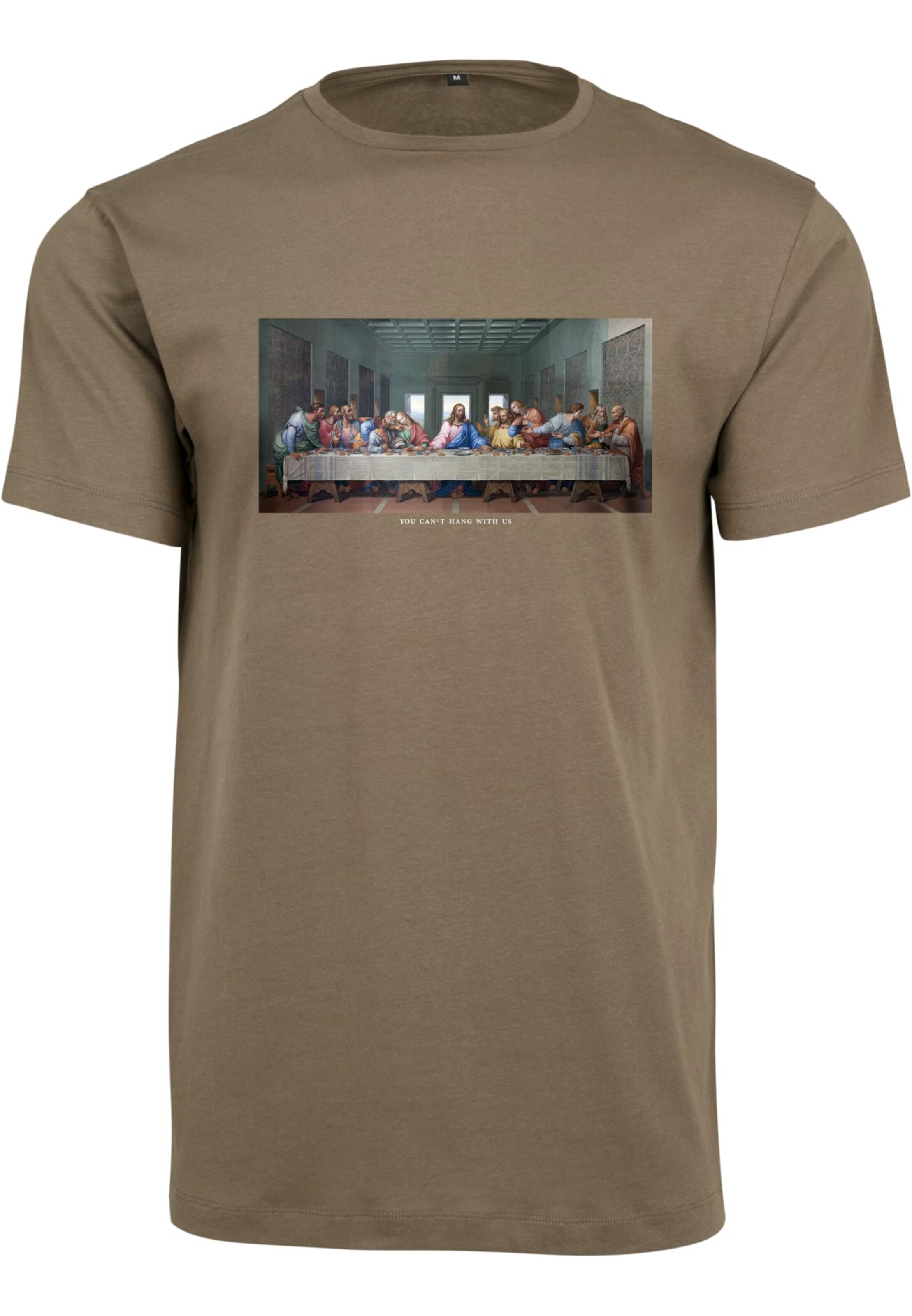 MT Men Shirt 'Can´t Hang With Us' in Green: front