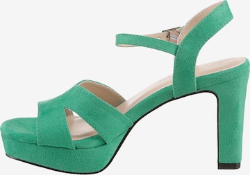 Aniston Sandals in Green: front