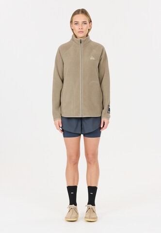 SOS Functionele fleece jas 'Munson' in Bruin