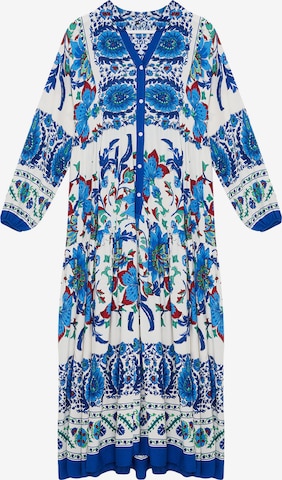 Robe Trendyol en bleu : devant