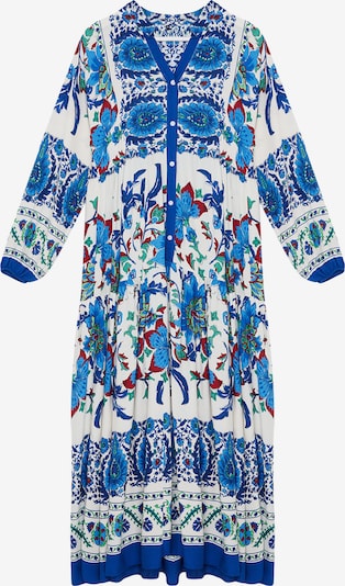 Trendyol Haljina u tamno plava / žad / rubin crvena / bijela, Pregled proizvoda