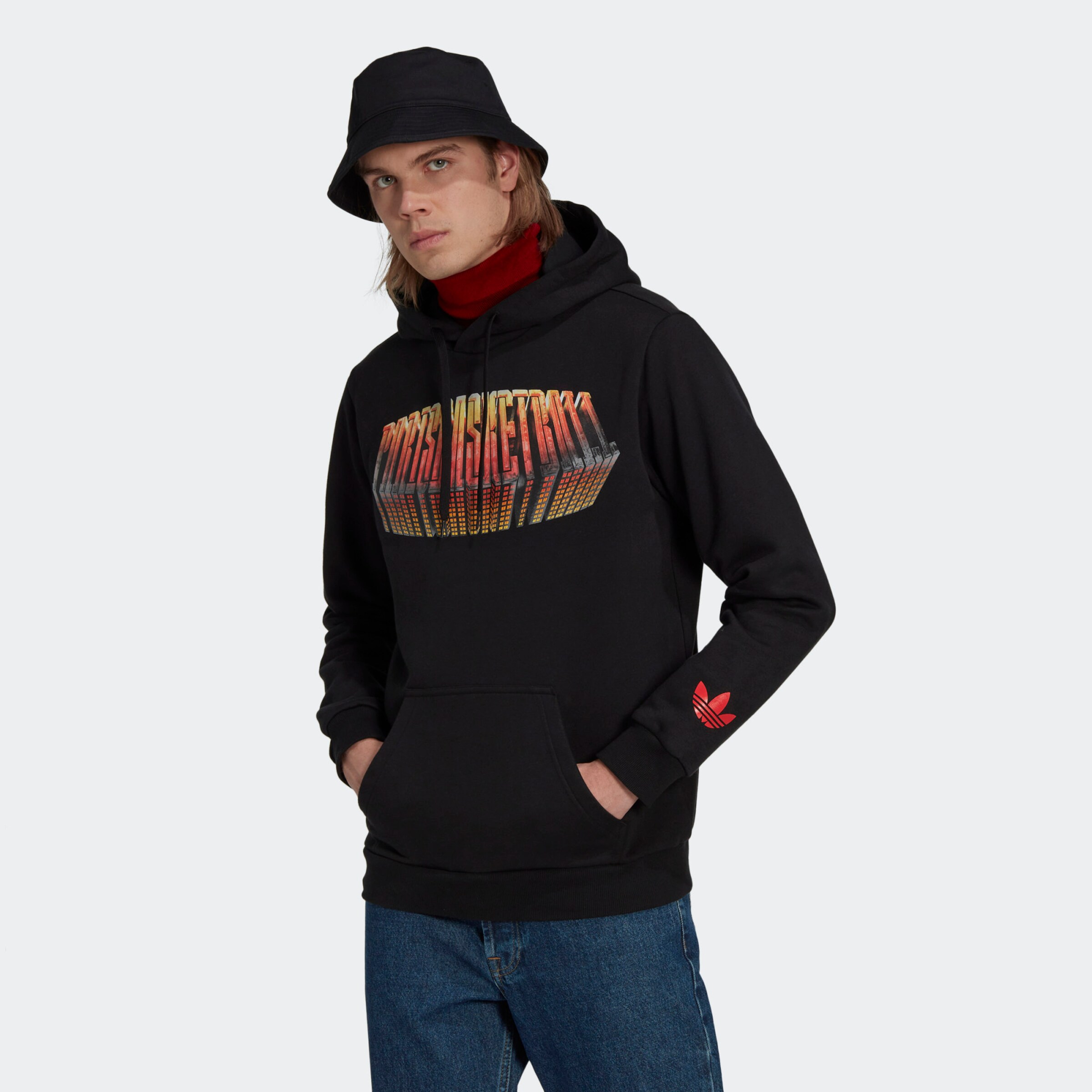 Männer Sportarten ADIDAS ORIGINALS Sweatshirt 'Paris Basketball' in Schwarz - VP47117 Männer Sportarten ADIDAS ORIGINALS Sweatshirt 'Paris Basketball' in Schwarz - VP47117