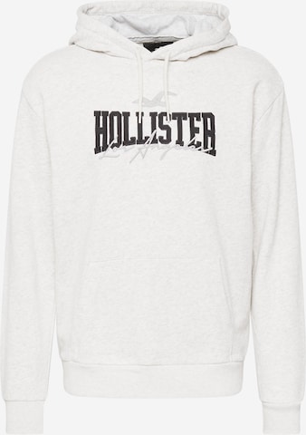 HOLLISTER Mikina - Sivá: predná strana