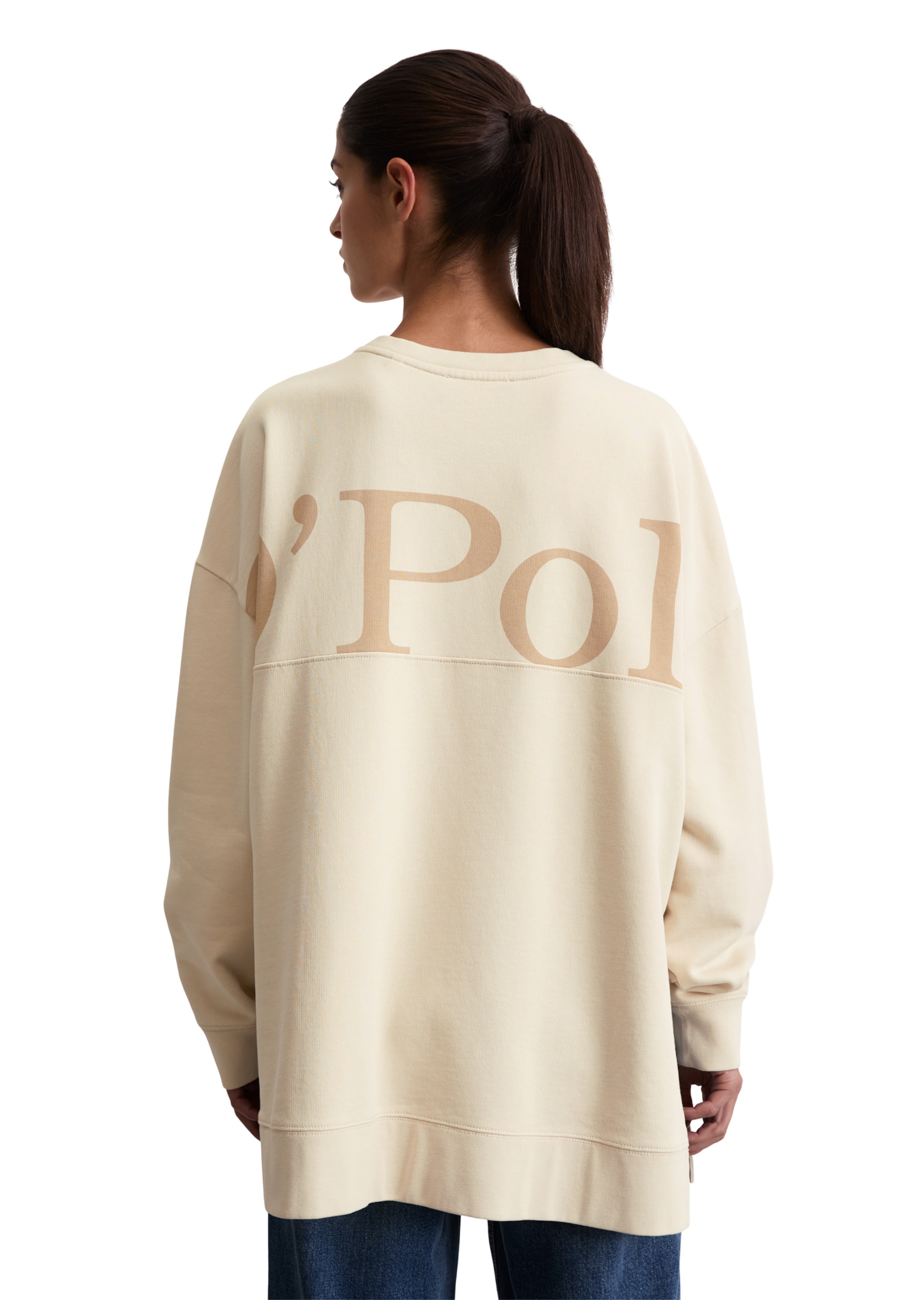 Marc O'Polo Sweatshirt in Beige