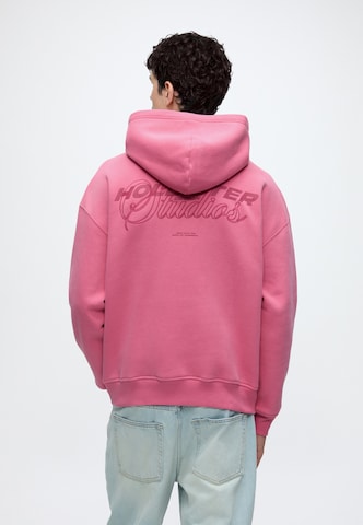 Felpa di HOLLISTER in rosa: frontale