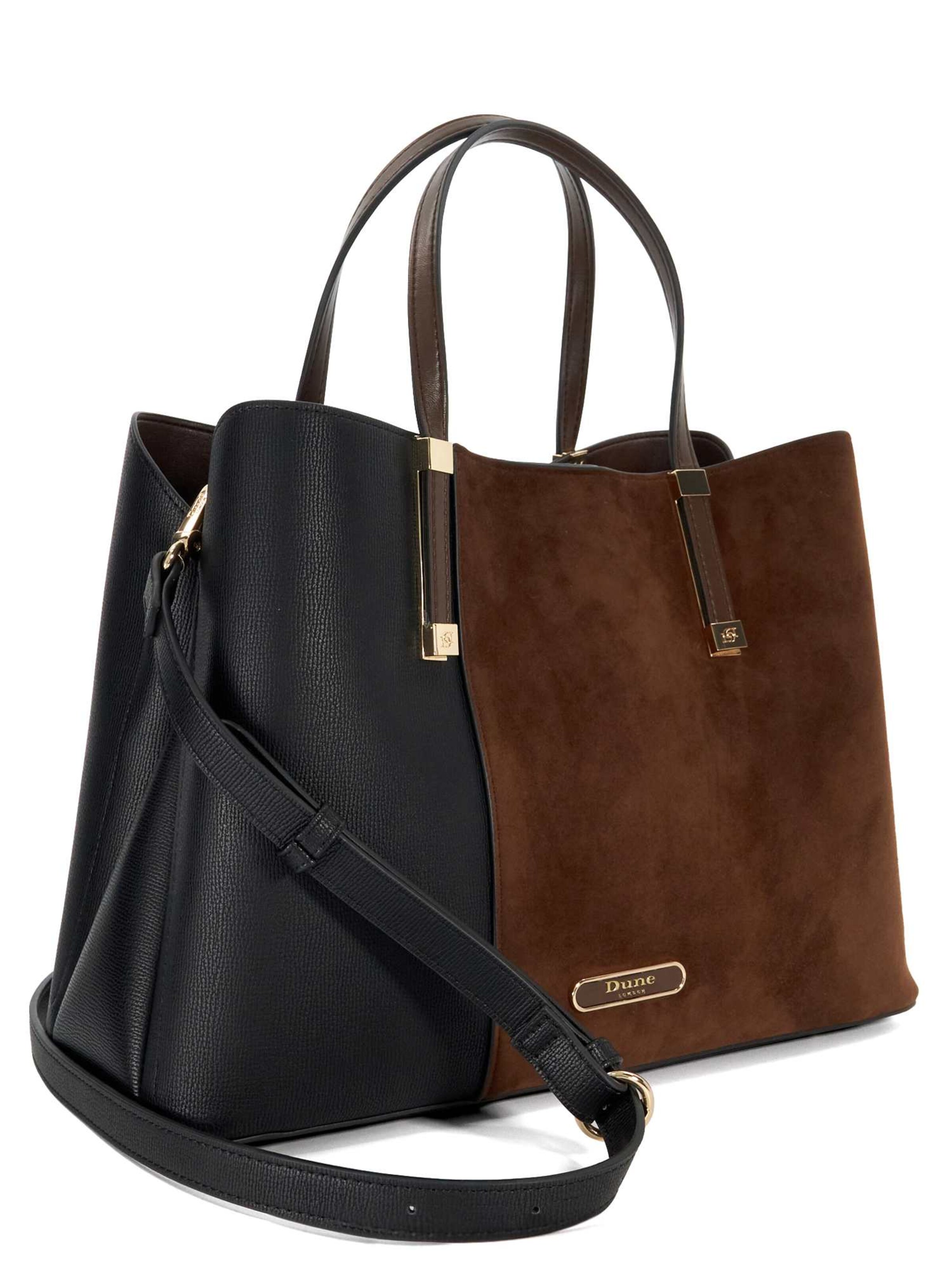 Dune LONDON Handtasche 'Dorry' in Braun