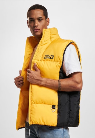 SOUTHPOLE Vest '1.0' in Yellow: front