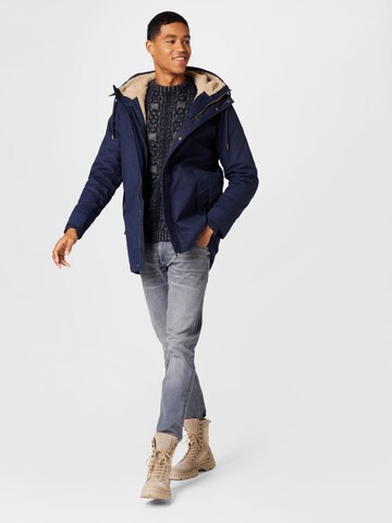 Ragwear Between-Season Jacket 'MR SMITH' in Blue