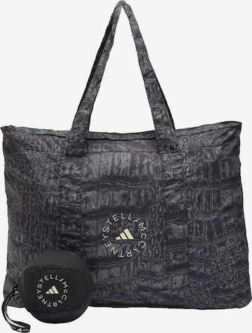 ADIDAS BY STELLA MCCARTNEY Sporttas 'Packable' in Zwart: voorkant