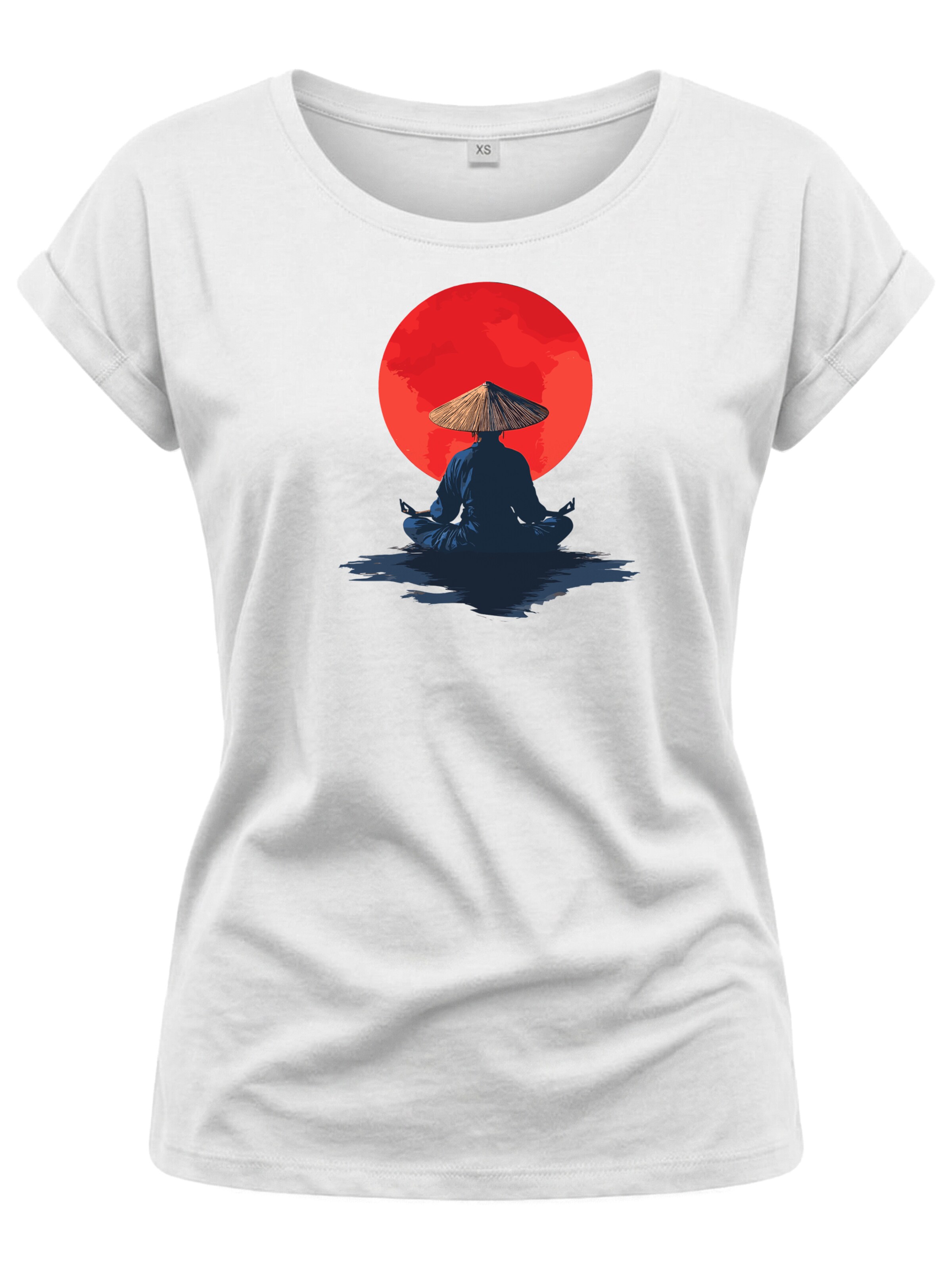 MAKAYA Shirt 'Monk' in White