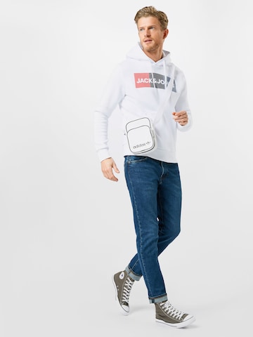 JACK & JONES Sweatshirt i hvid