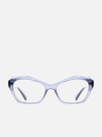 Lunettes de soleil 'Liu Jo LJ2821 Indigo 53/17/140 WOMAN Eyewear Frame' Liu Jo en bleu : devant