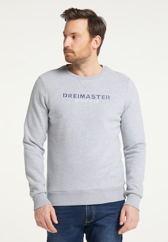 DreiMaster Maritim Sweatshirt i grå: framsida